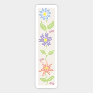 Pastel Floral Sticker